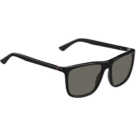 gucci gg 1132|Gucci GG 1132/S D28NR (Shiny Black with Black lenses).